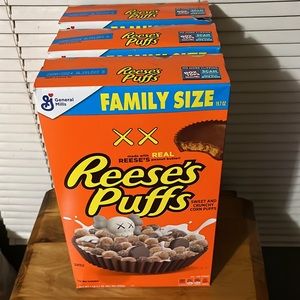 Kaws Reese’s Puffs family size